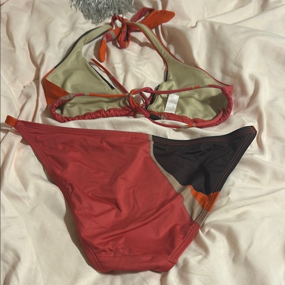 Colorful Retro Bikini Set - Picture 2 of 2